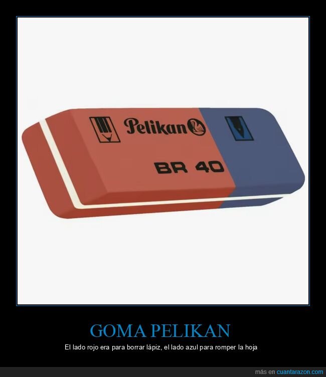 goma,borrar,rojo,azul