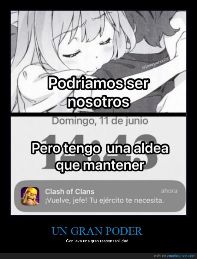 clash of clans,aldea,mantener,amor