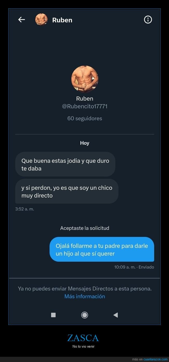 zasca,ligar,padre,querer