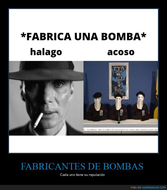 openheimer,eta,bombas,fabricantes