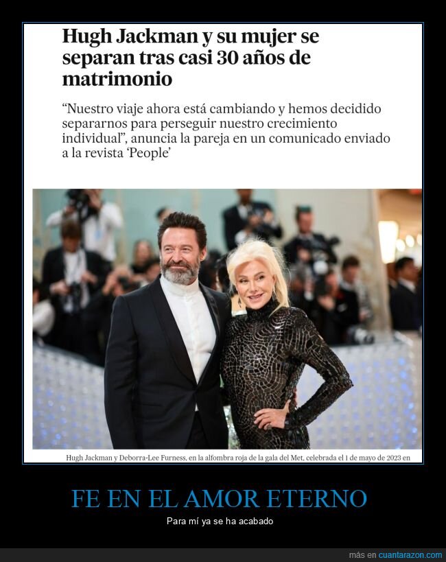 amor,hugh jackman,separacion