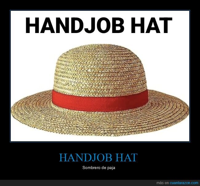 sombrero de pa ja,luffy