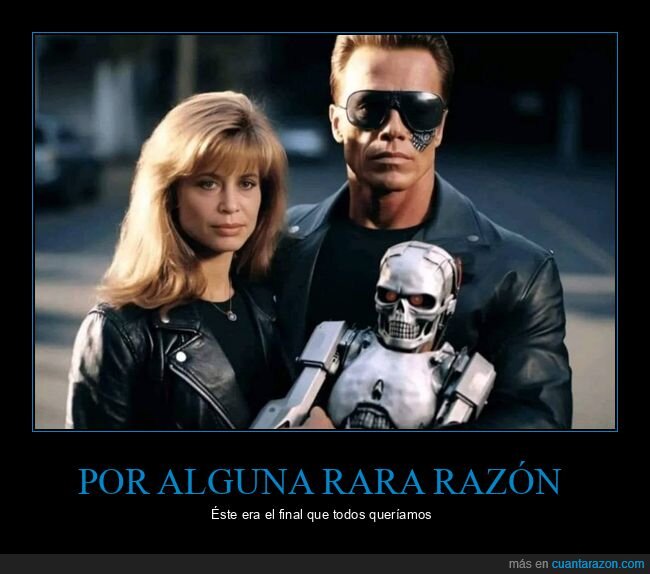 terminator,final pareja,cyborg,sarah connor