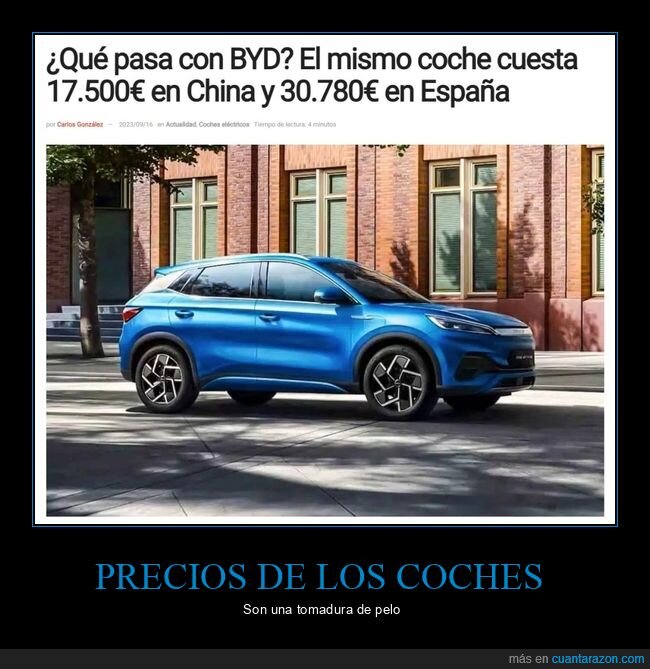 coche,precio,china,españa