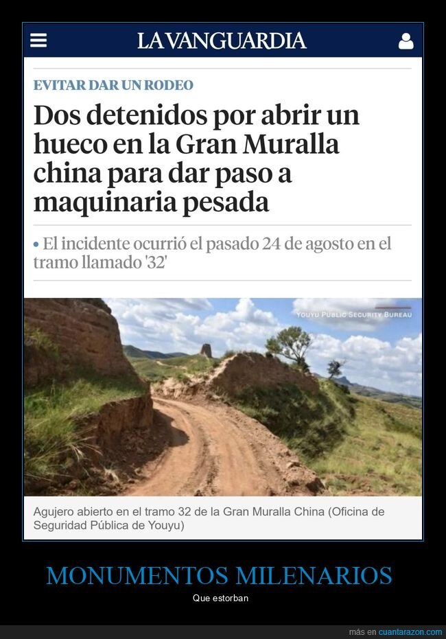 atajo,demoler,muralla china