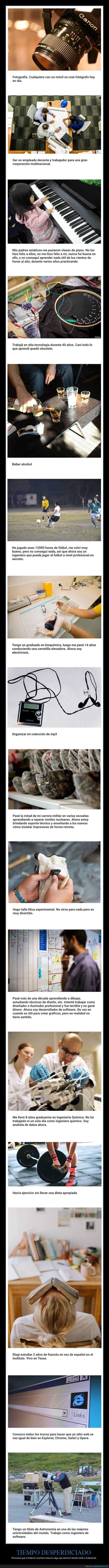 tiempo,ivertir,inútil