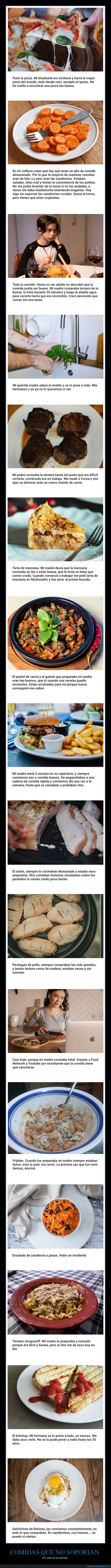 comidas,soportar,familia