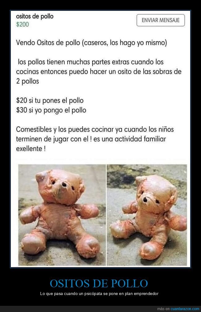 anuncios,asco,osos,pollo