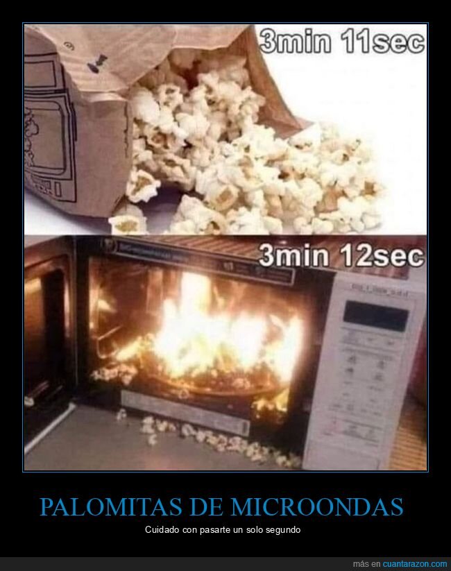 microondas,palomitas