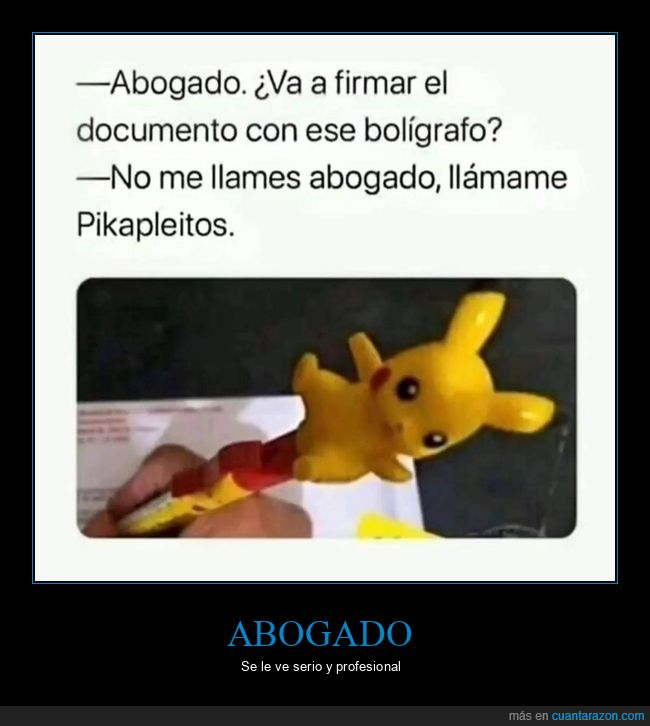 abogado,firmar,bolígrafo,pikachu,pokemon