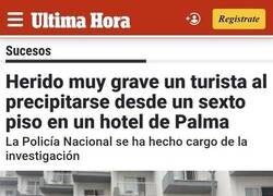 Enlace a Enésimo caso de balconing