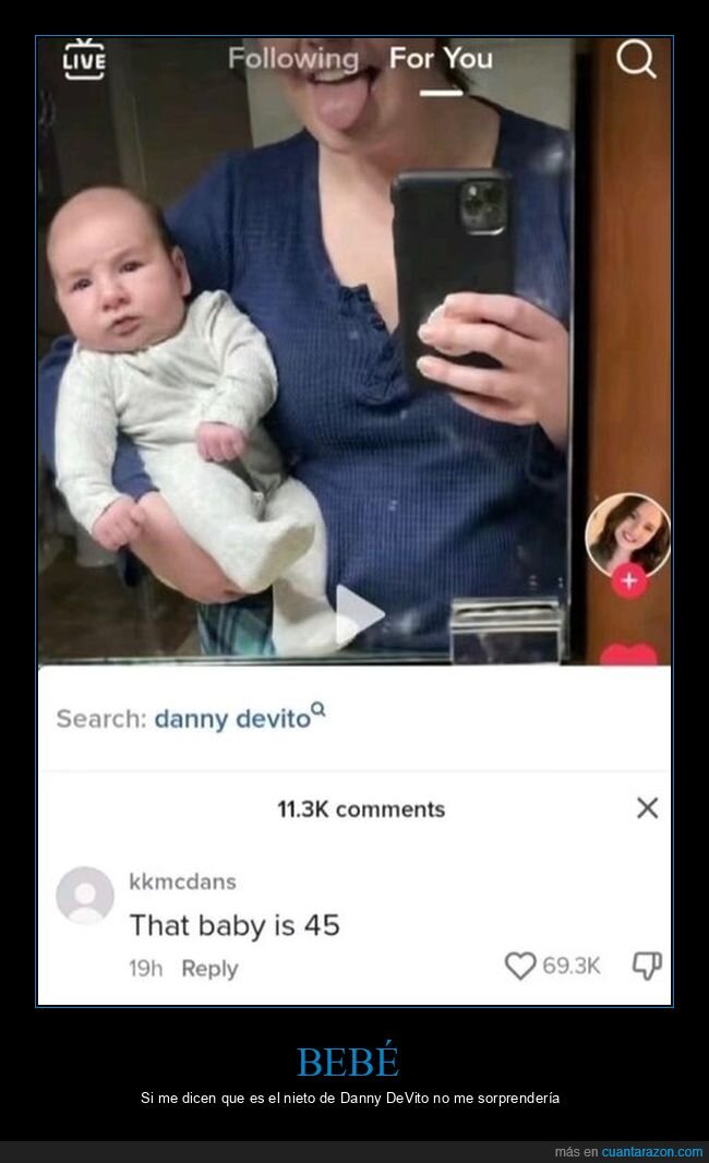 bebé,danny devito,wtf