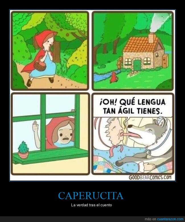 abuela,caperucita,lobo