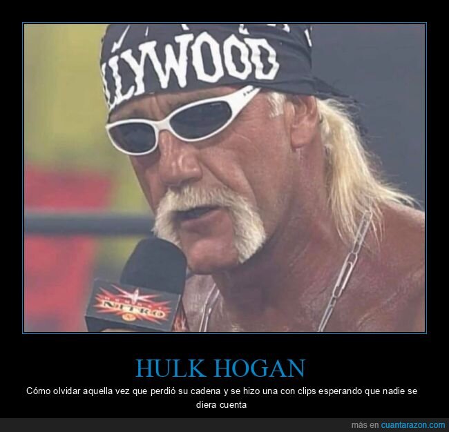 hulk hogan,cadena,clips