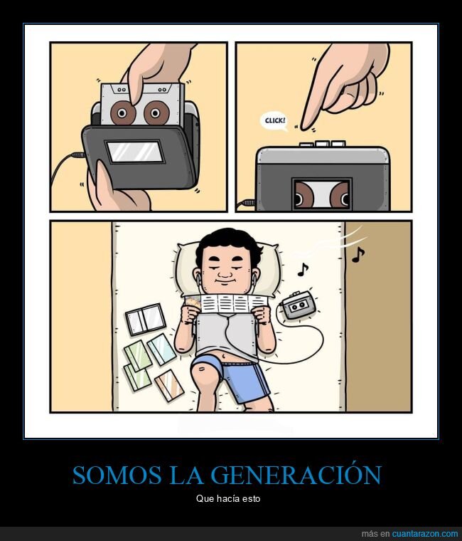 generación,casete