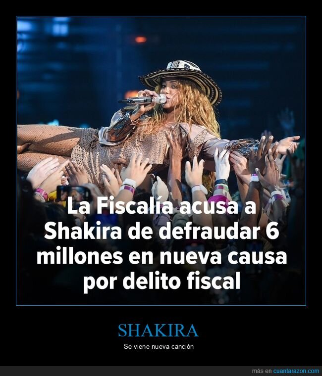 shakira,fiscalía,defraudar,delito