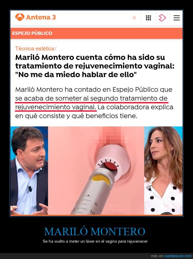 mariló montero,tratamiento,rejuvenecimiento