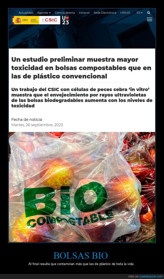 bolsas,biio,plástico,contaminar