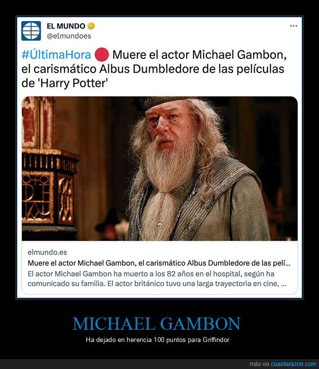 dep,dumbledore,michael gambon,muerte