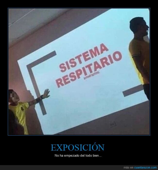 exposición,fails,sistema respiratorio