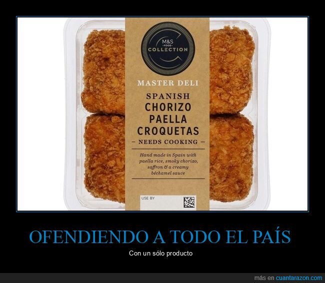 chorizo,croquetas,paella,wtf