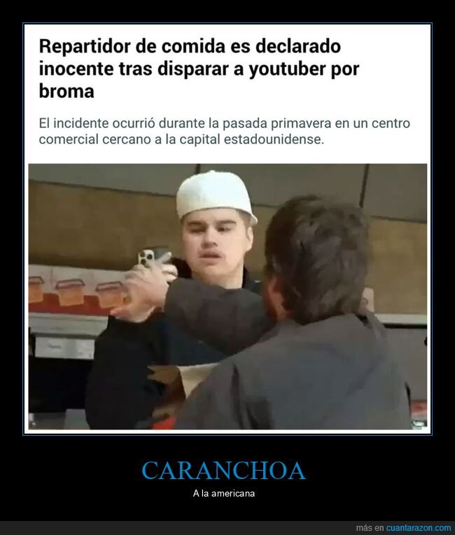 disparo,inocente,youtuber