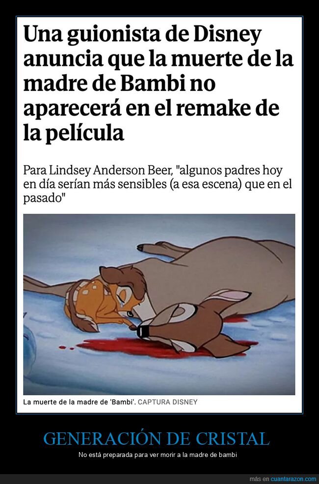 bambi,madre,muerte,remake