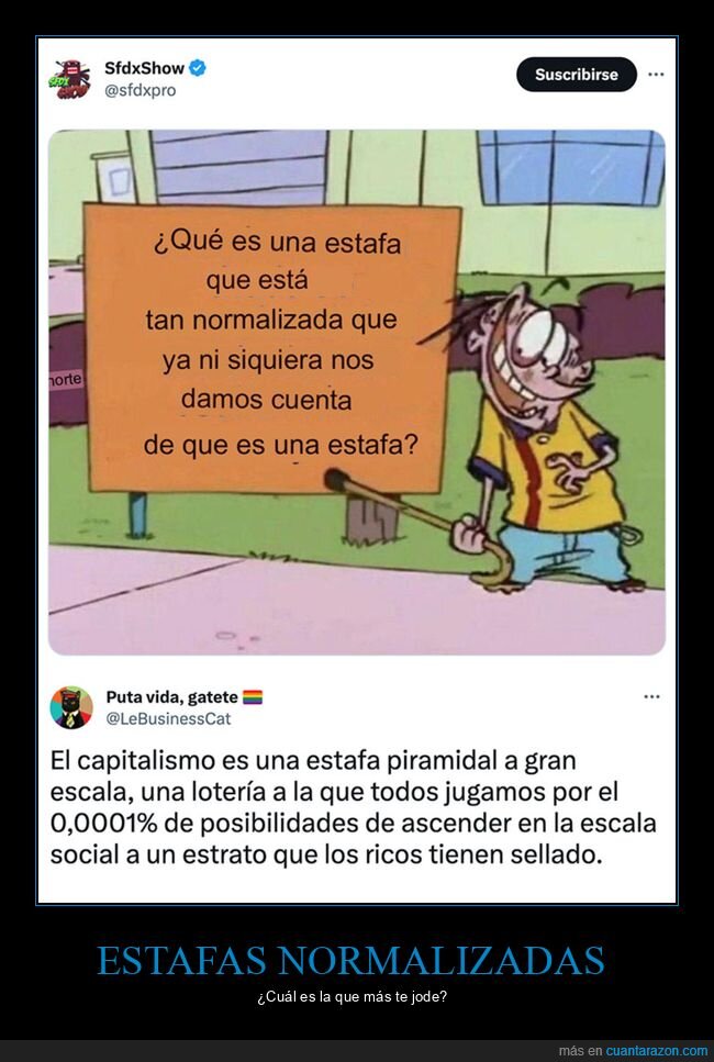estafa,normalizada