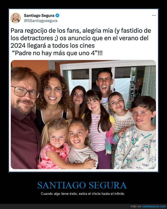 padre no hay más que uno 4,santiago segura