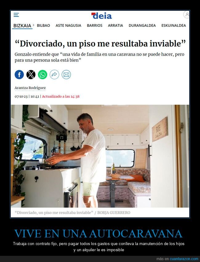 divorciado,autocarvana,manutención,hijos