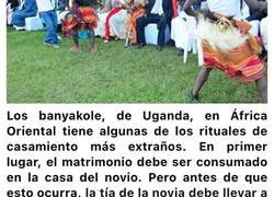 Enlace a Espeluznantes rituales de consumación del matrimonio de las bodas africanas