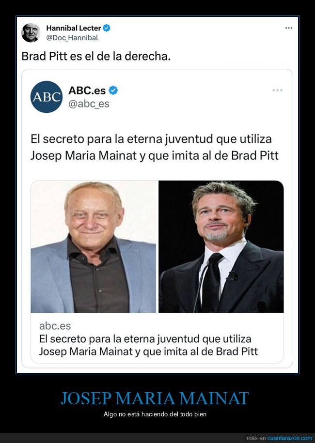 brad pitt,imitar,josep maria mainat,juventud