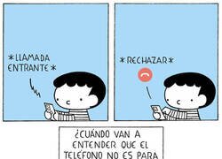 Enlace a Pánico a las llamadas