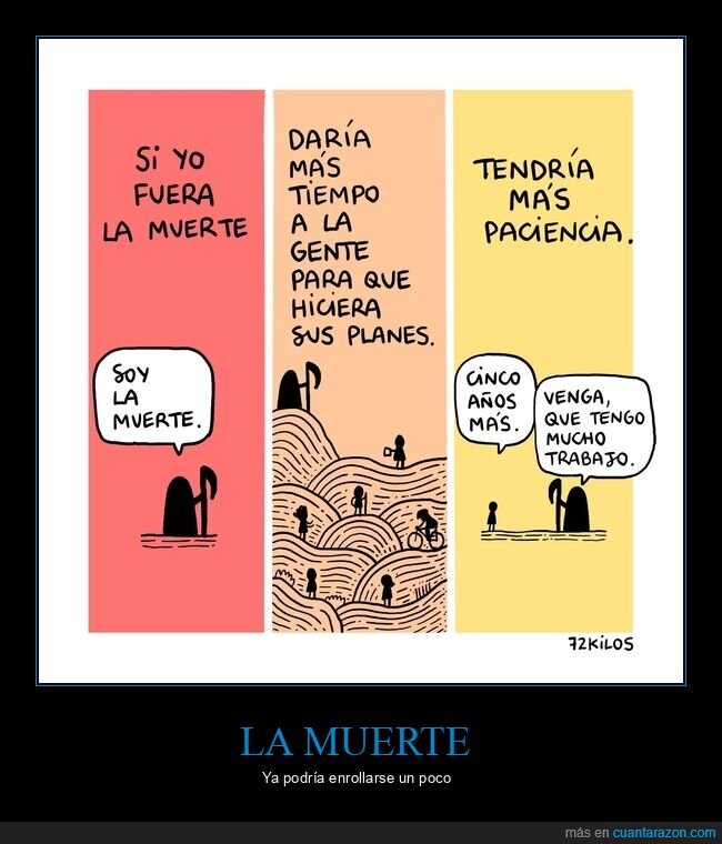 la muerte,tiempo,planes,paciencia