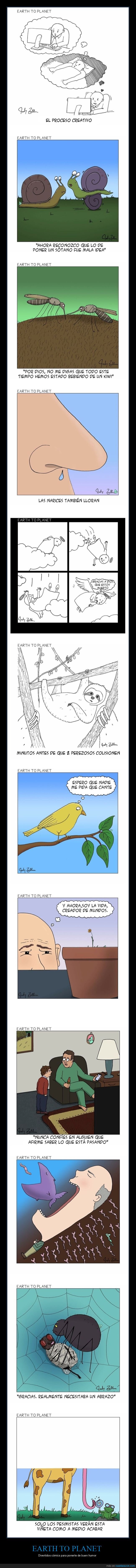 earth to planet,cómics