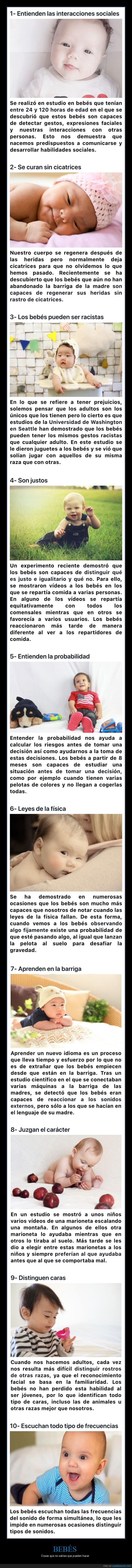 beb&eacute;s,hacer,curiosidades