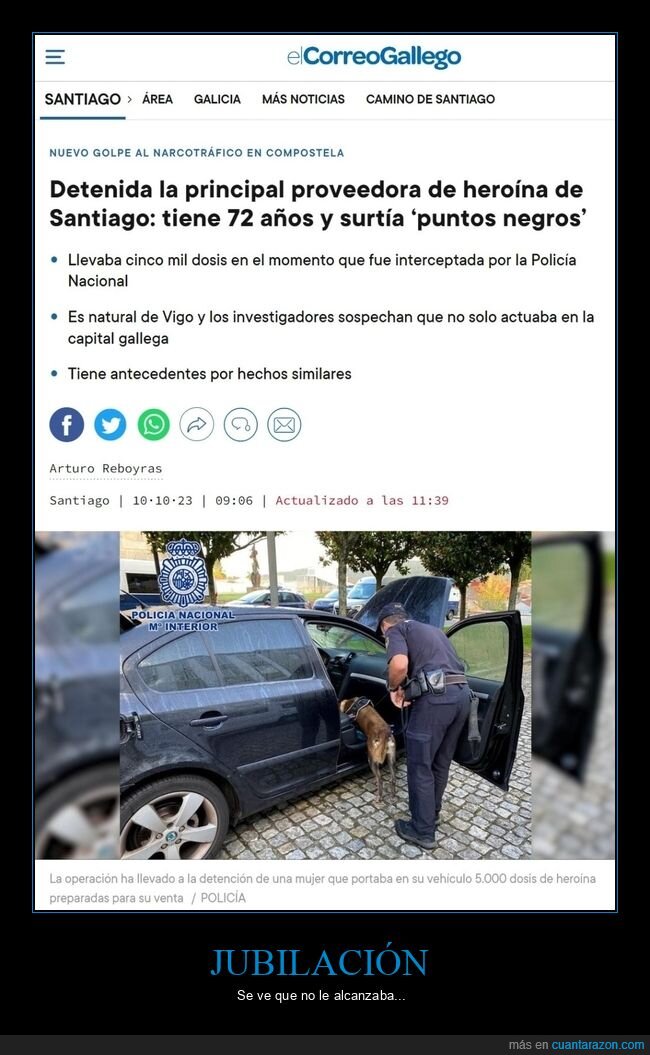 proveedora,heroína,detenida