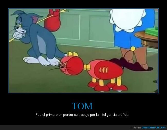 tom y jerry,ia,trabajo