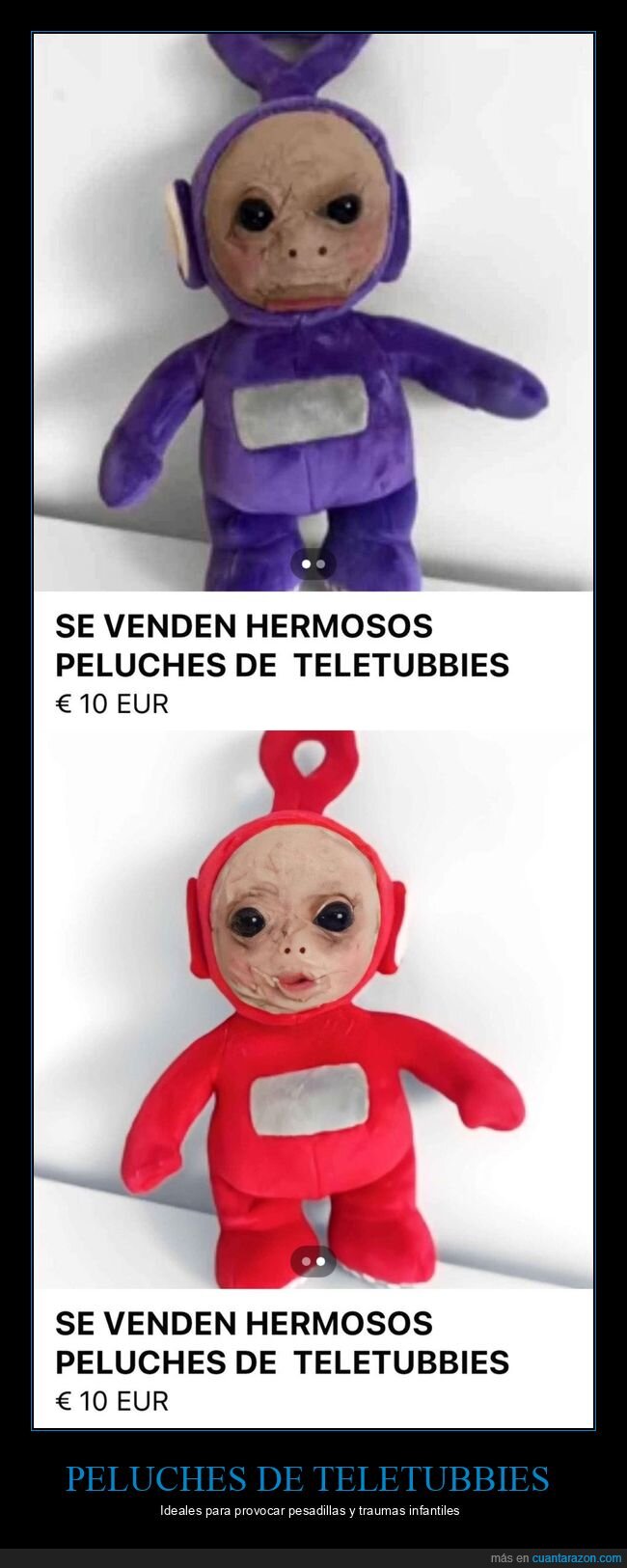 peluches,teletubbies,anuncios