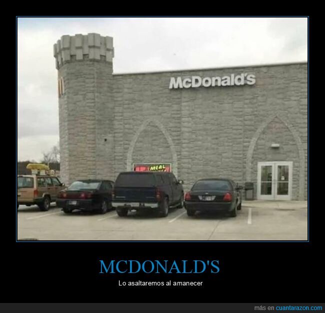 castillo,mcdonald's,wtf