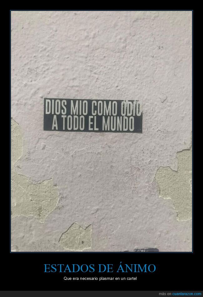 carteles,odiar,todos