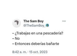 Enlace a Eso no es olor a pescado...