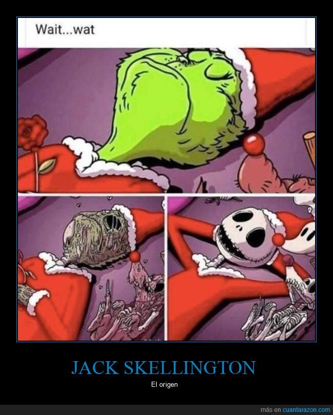 jack skellington,el grinch