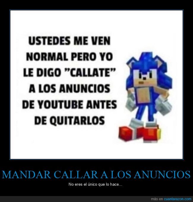 callar,anuncios,youtube
