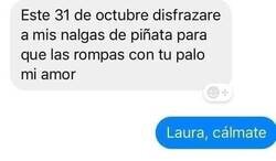 Enlace a Laura ya tiene su disfraz pensado