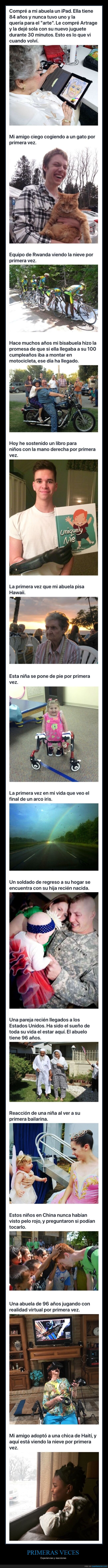 primeras veces,reacciones