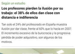 Enlace a Profesores desmotivados