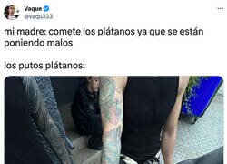 Enlace a Madre mía los plátanos...
