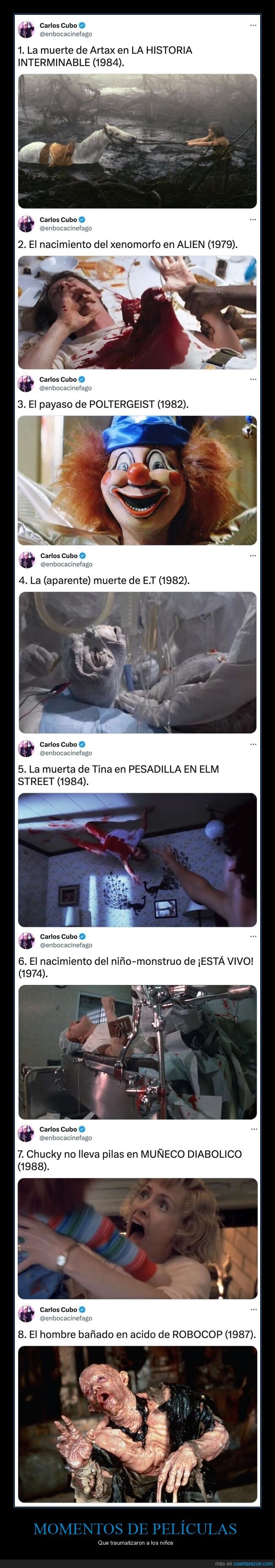 películas,momentos,traumatizar
