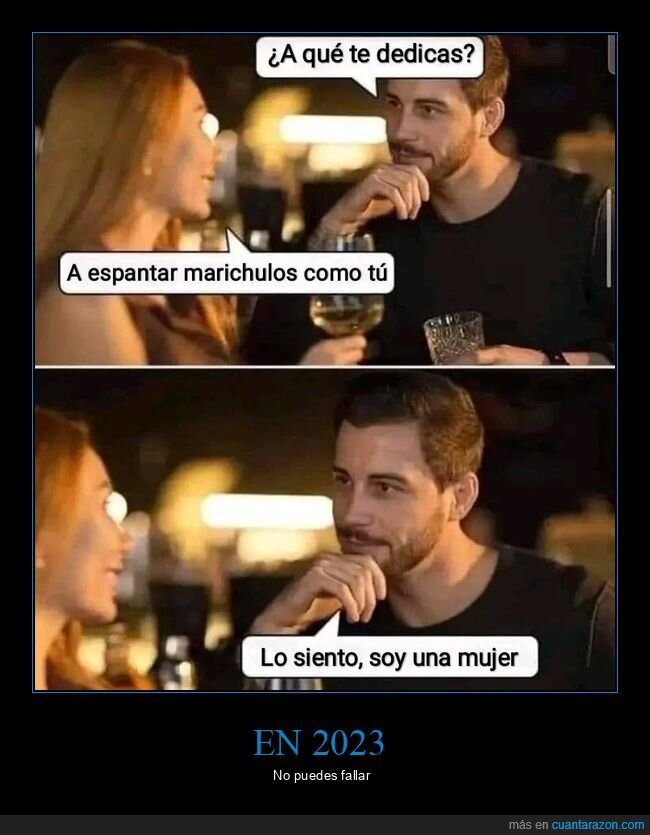 hombre,espantar,mujer